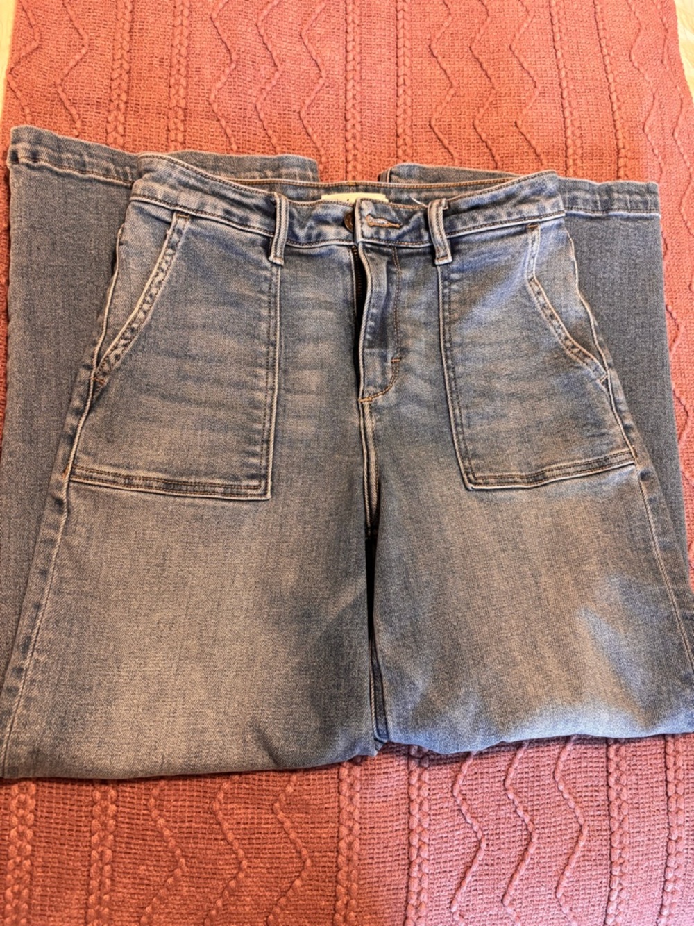 Hendrix Wide Leg Crop Jeans
